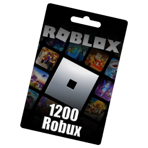 Roblox Cartão Presente 1200 Robux