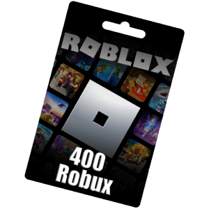 Roblox Cartão Presente 400 Robux
