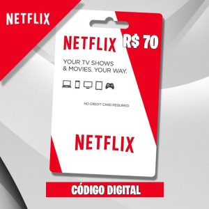 Cartão Pré Pago Netflix Brasil R Cartão Pré Pago Netflix Brasil R