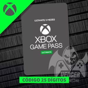 Game Pass Ultimate 3 Mes Codigo 25 Digitos Brasileiro